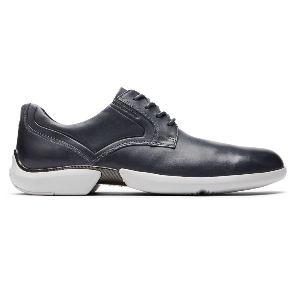 Rockport Oxfords Herr Marinblå - Total Motion Advance Plain Toe - QADEV9524